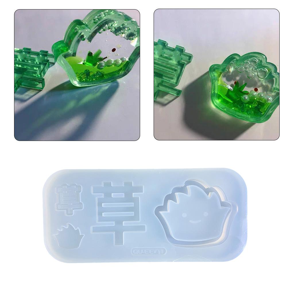 Quicksand Filling Materials Resin Mould Silicone Hollow Shaker Fillers Mould