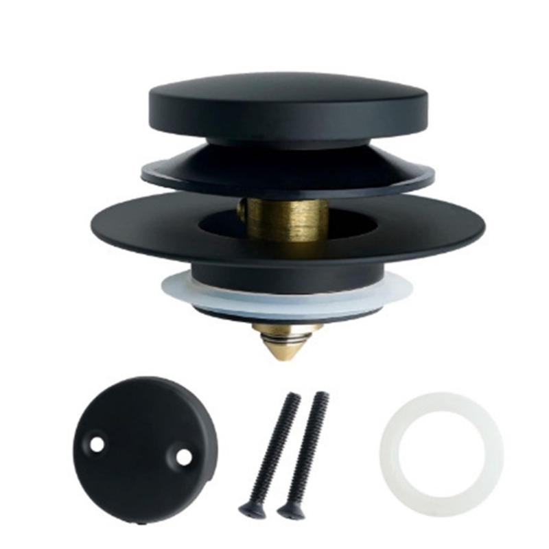 

Upgrades Bathtubs Popups Drain Stoppers Automatic Spring Loading Cores Not Odor Designs Bathtubs Drain Stoppers for Bathroom 1