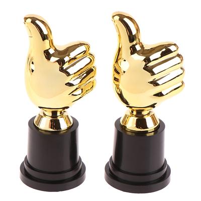 1 Stücke Mini Auszeichnungen Trophäen Belohnung Daumen Trophäe Spielzeug Kinder Wettbewerb Gewinner Preis Für Kinder Partygeschenke