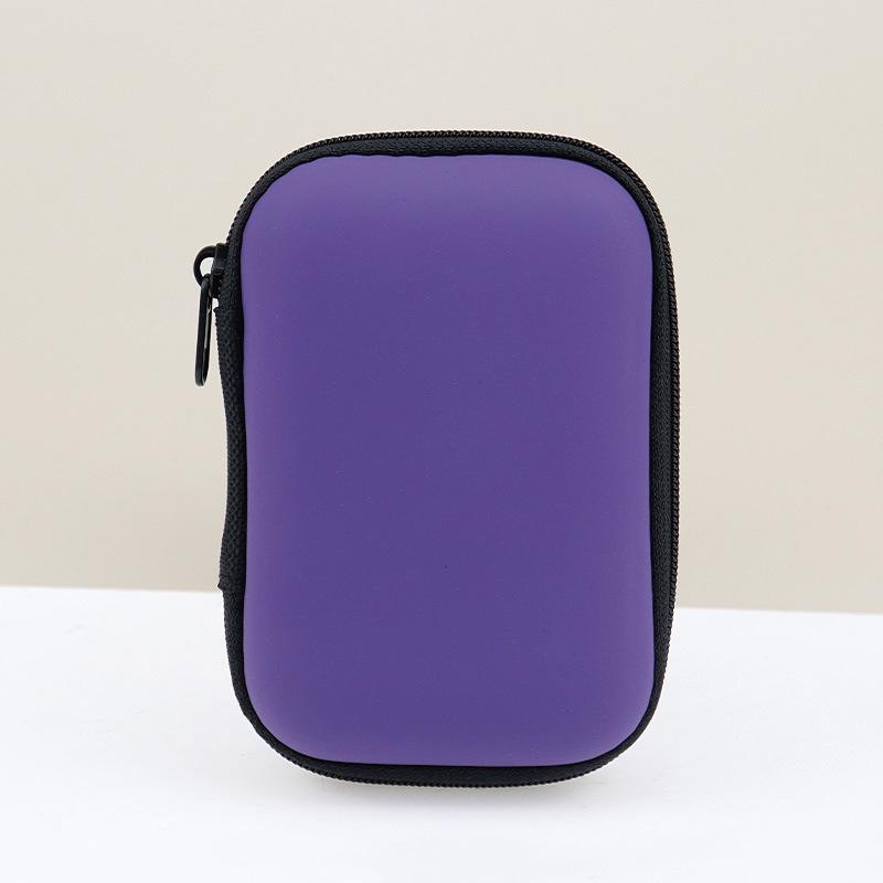 Diverse reiseoppbevaringsveske Ladeveske for øretelefonpakke Glidelåsveske Bærbar reisekabelorganisering Elektronikkoppbevaring