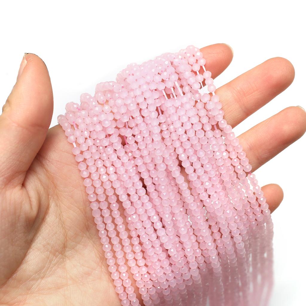 10Strands Faceted Beads 3mm Spinel Isolation Beads For Jewelry Making DIY Necklace Bracelet Earrings Accessory