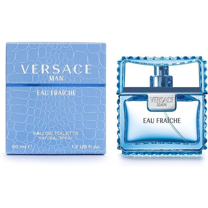 Eau de Cologne - Versace - Man Eau de Fraiche - Eau de Cologne - 50 ml - Pour homme