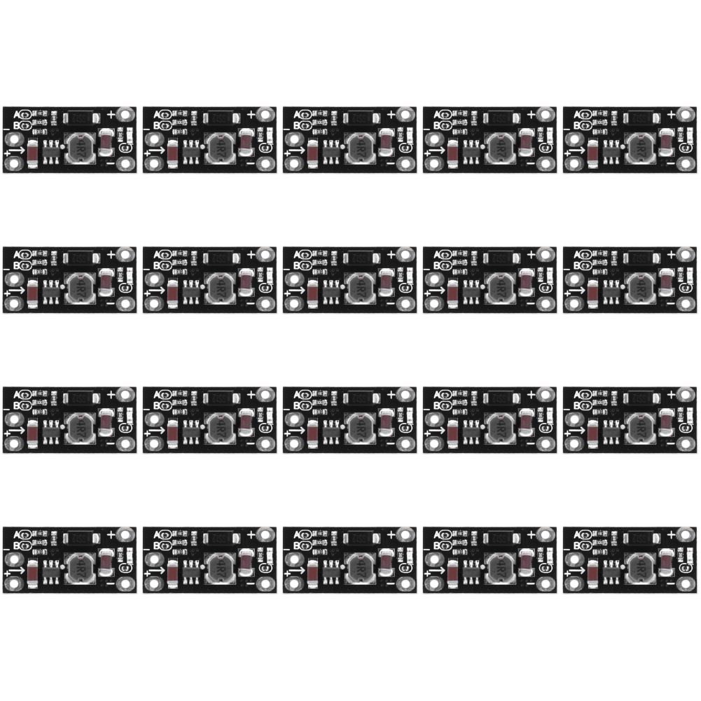 40-3PCS Mini DC-DC Boost Step Up Converter 3/3.2/3.3/3.7/5/9V to 12V Voltage Regulator PCB Board Module Lithium Battery Boost