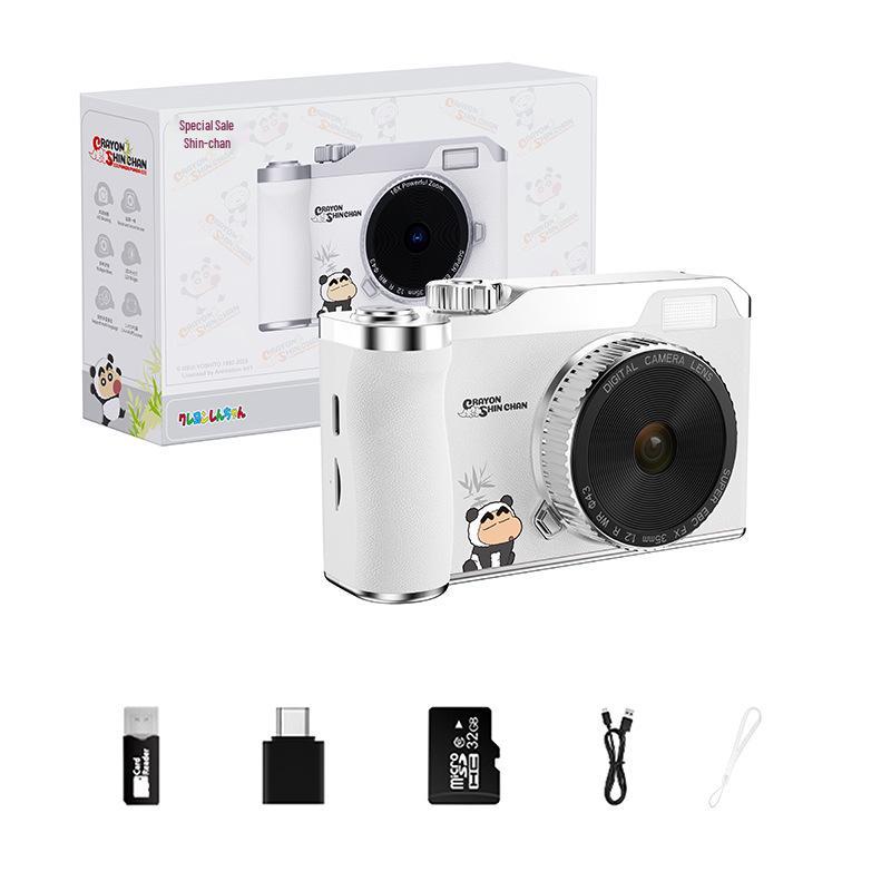 Portable Retro Crayon Shin-chan HD CCD Camera for Students