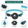 1PC für Apple Airtag Fall Hund Katze Glocke Kragen GPS Finder Leuchtende Schutzhülle für Apple Air Tag Tracker fall