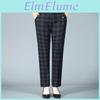 Padded Models Gmxia Plus Winter Size Womens Trousers Elastic High Waist High Elastic Straight Casual Trousers