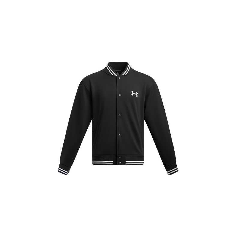 

Under Armour Comfortable Minimalist Logo Print Long Sleeve Jacket Unisex Jacket Black 1389368-001 S