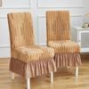 Wear-resistant Seat Cover Non-slip Dinning Chair Protective Case Elastic Chair Cover Dining Chair