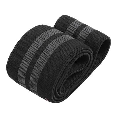 Cintura Elastica Fitness per Anca, Cintura per Squat, Cintura Modellante per il Corpo (Nero)S