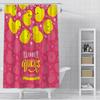 Little yellow duck cute animal Shower Curtain Waterproof Polyester Fabric Paint Bath Curtain Home Bathroom Decor Curtain Hook