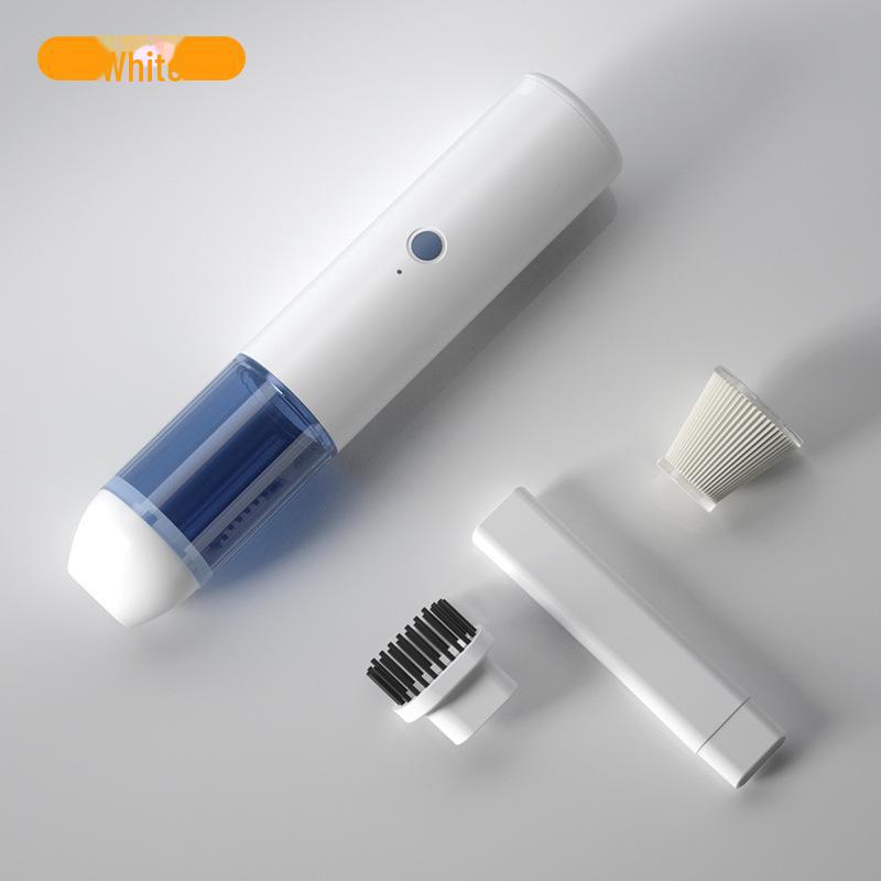 Compact Rechargeable Handheld Wet/Dry Car Vacuum Cleaner with Powerful Suction