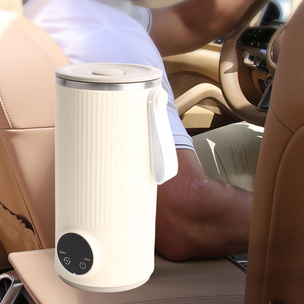 Cordless Portable Electric Kettle USB Charging 400ML Small Water Boiler for T Coffee Milk