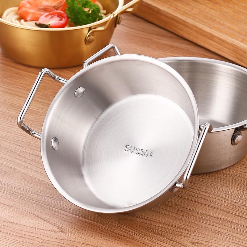 Zhaoran 304 Stainless Steel Two-Handle Snack Bowl