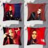 Metal Rock X Japan Matsumoto Double-Sided Printed Square Decorative Cushion Cover For Sofa Living Room Home Decor