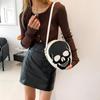 Fashion Casual Women's Shoulder Bag Skull Pattern Color Contrast Design Crossbody Bag For Halloween Festivals Party CLE