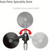 Motorcycle Rearview Mirror 360 Rotation Adjustable Round Ellipse Rear View Mirrors Universal Round for Road Bike Accessories