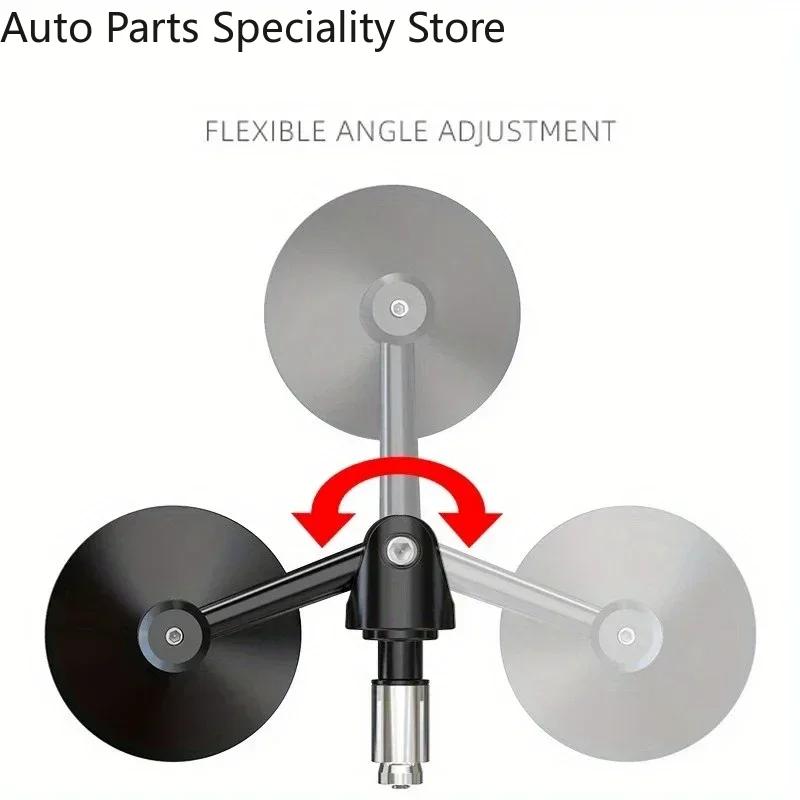 Motorcycle Rearview Mirror 360 Rotation Adjustable Round Ellipse Rear View Mirrors Universal Round for Road Bike Accessories