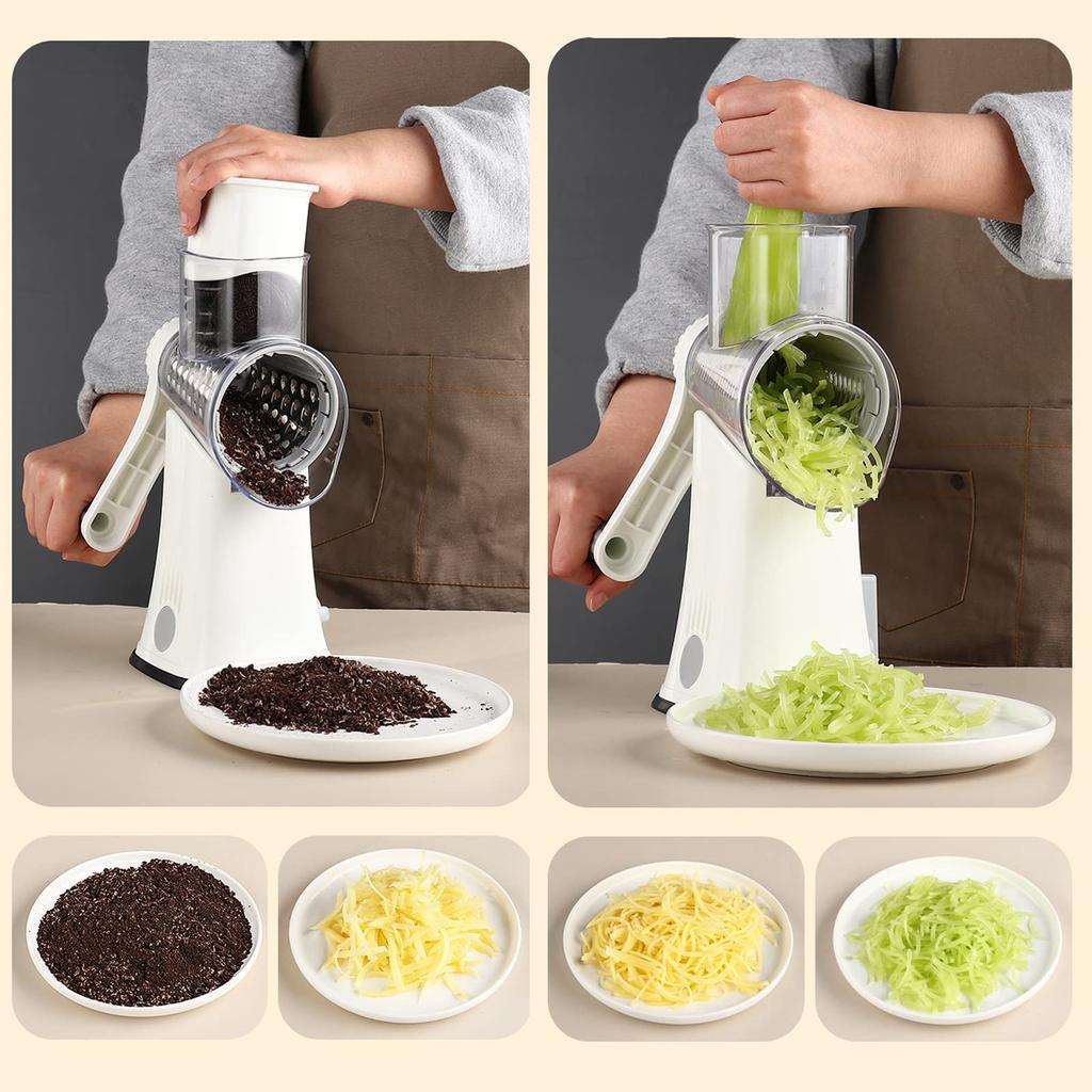 By Professional FOOKO Vegetable Cooking Thickness Slicer Set [Supervised Chefs] Slicer, Cutter, Mincer, Grater, Set, Adjustment, Julienne,