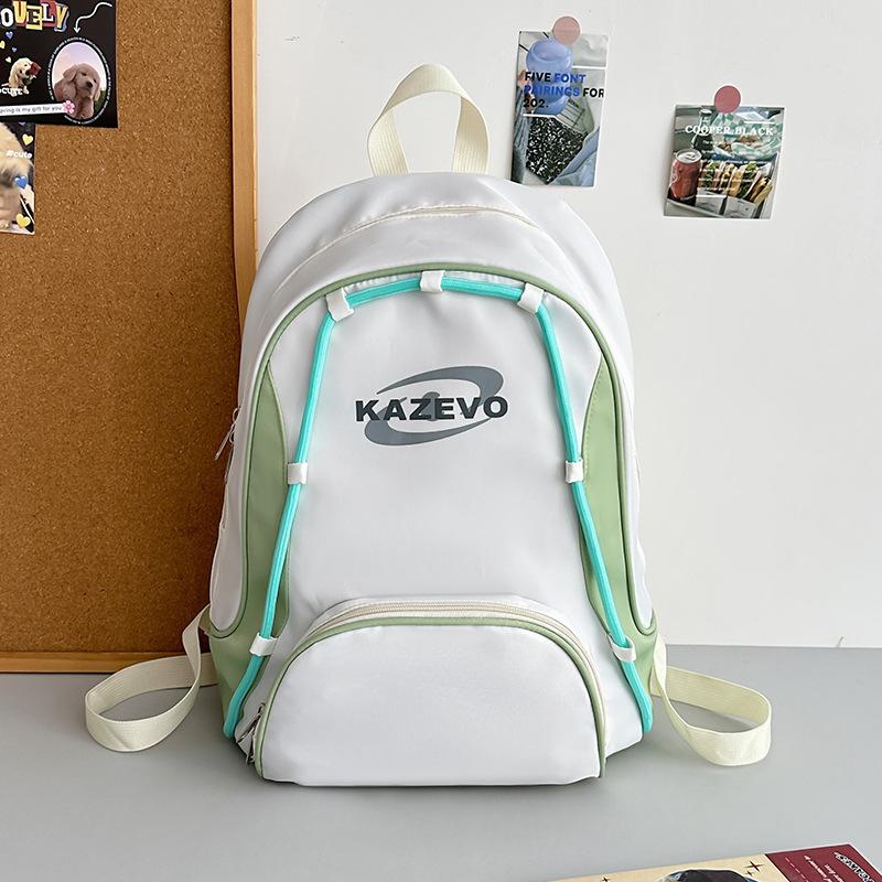 College Students Backpack Women's Wind Large Capacity High School Students Junior High School Students Sports Wind Backpack Men's Schoolbag