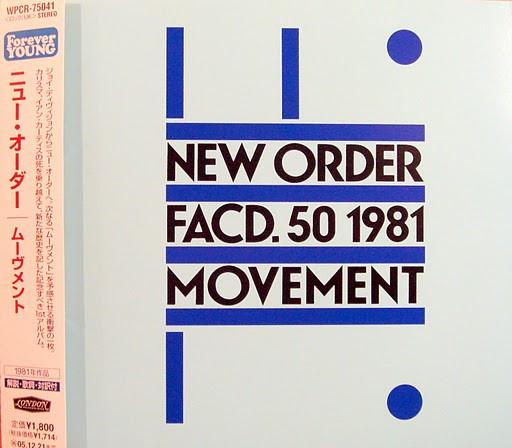 

CD NEW ORDER - Movement WPCR75041 London Records 2005 Japan Rock Used