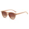 Double Beam Sunglasses, Simple Rivet Oval Glasses, Street Sunglasses