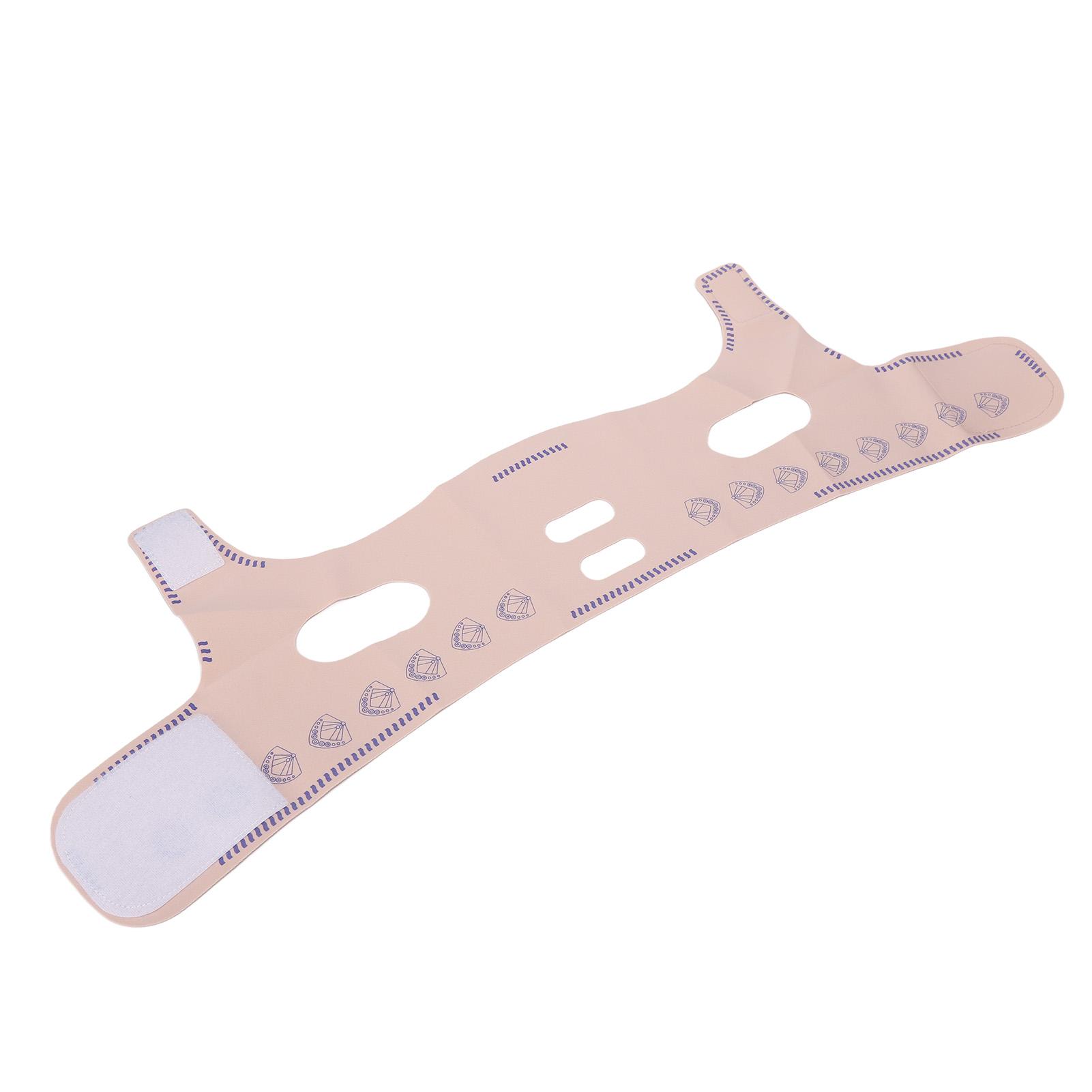 

Мягкий ремень для похудения лица, ремень для подтяжки лица, бандаж V-образной формы для похудения, предотвращающий храп, ремень для лица