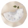 Flower Shape Baby Drooling Bibs Round Neck Saliva Towel Cloths Cute Baby Cotton Bibs  Infant