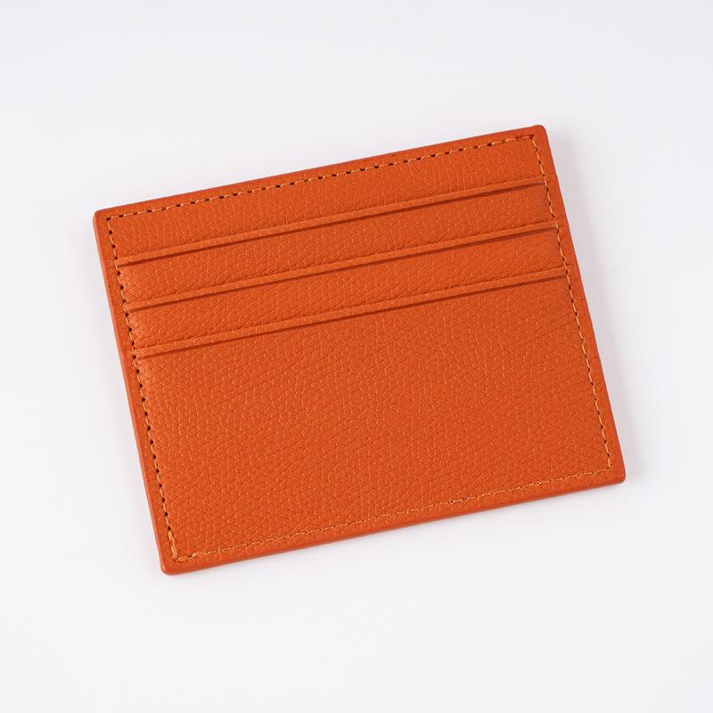 Dünner Kartenhalter Geldbörse für Damen & Herren, PU-Leder Multi-Kartenhalter Etui, Bank Business Kreditkarten Tasche