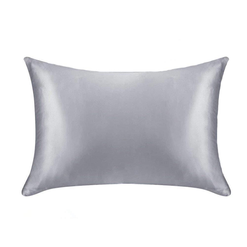 Stain Pillowcase Silky Pillowcase Natural Silk Pillowcase Mulberry Silk Pillow Case for Standard Queen King Pillow Cover