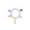 Ariel mesh cross-border mermaid girls' hot spring vacation beach sun-protection quick-dry swimsuit stylish three-piece set