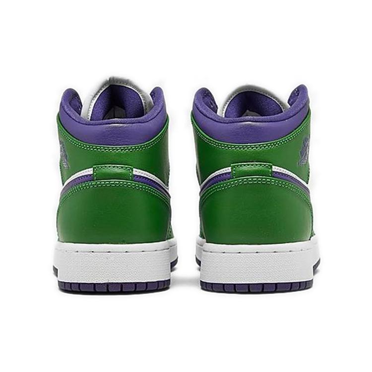 Jordan 1 Mid Incredible Hulk GS 554725-300