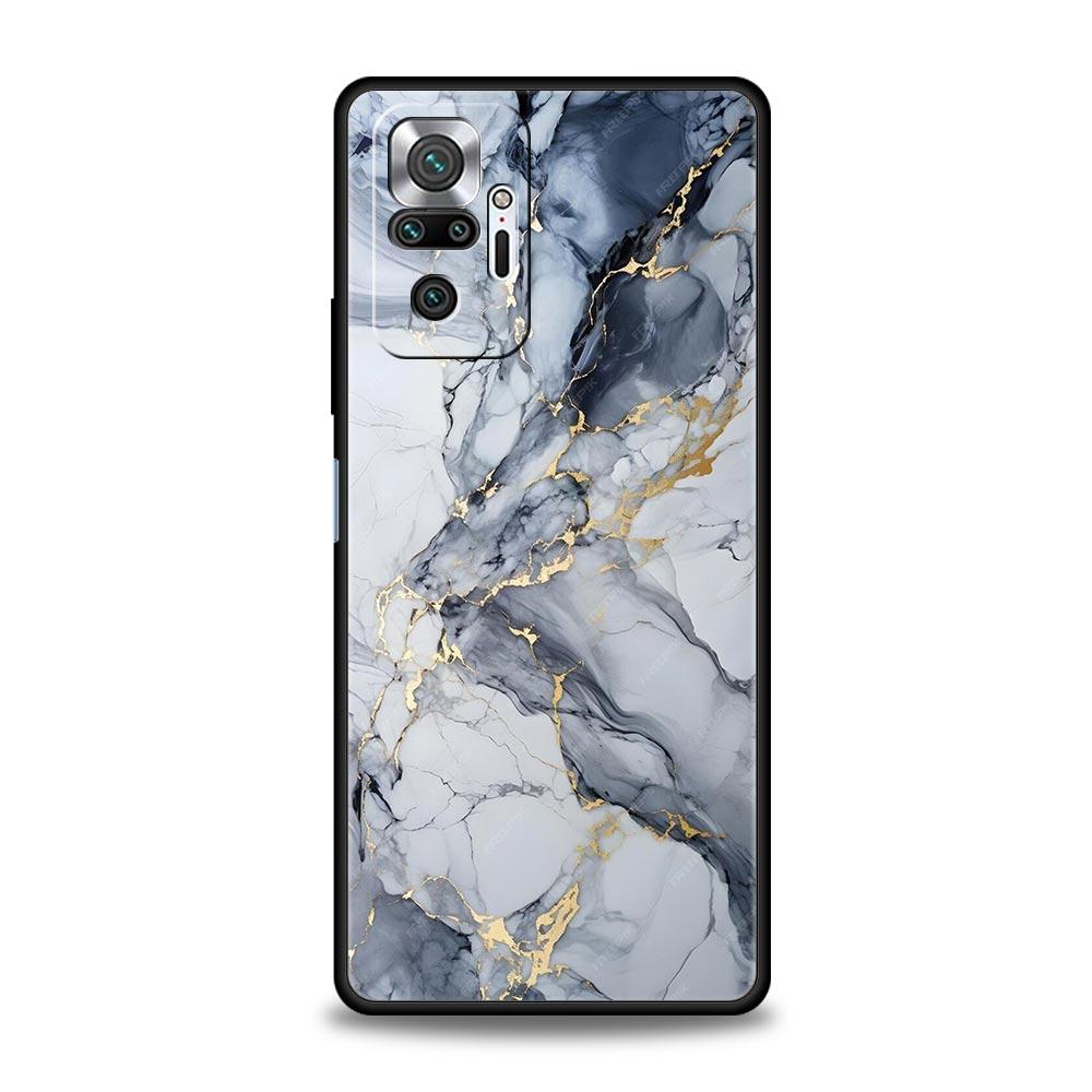 Watercolor Marble Phone Case For Xiaomi Redmi Note 14 13 12 Pro Plus 5G 9S 9 10 11 4G 14C 13C 12C 10C 9C 9A Soft Cover