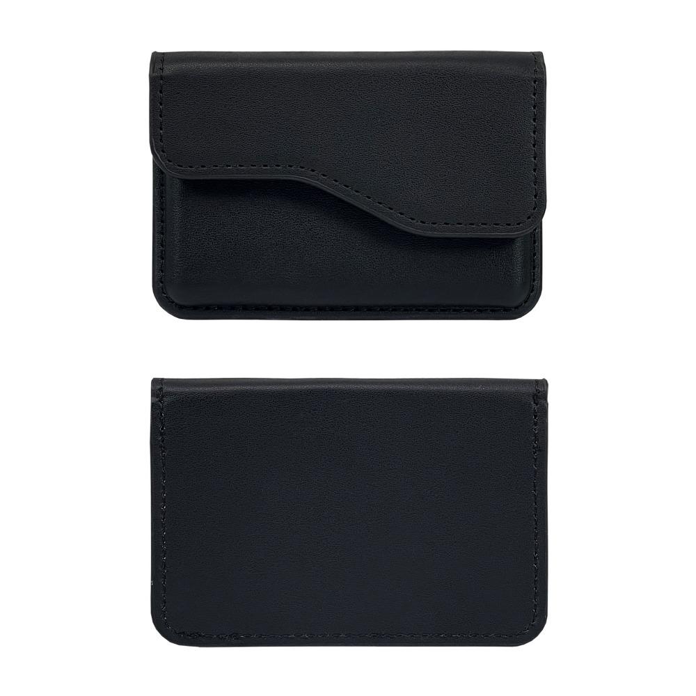Cash Wallet Flip Card Case Side-opening Card Holder Phone Back Magnetic Card Bag  Male/Famale