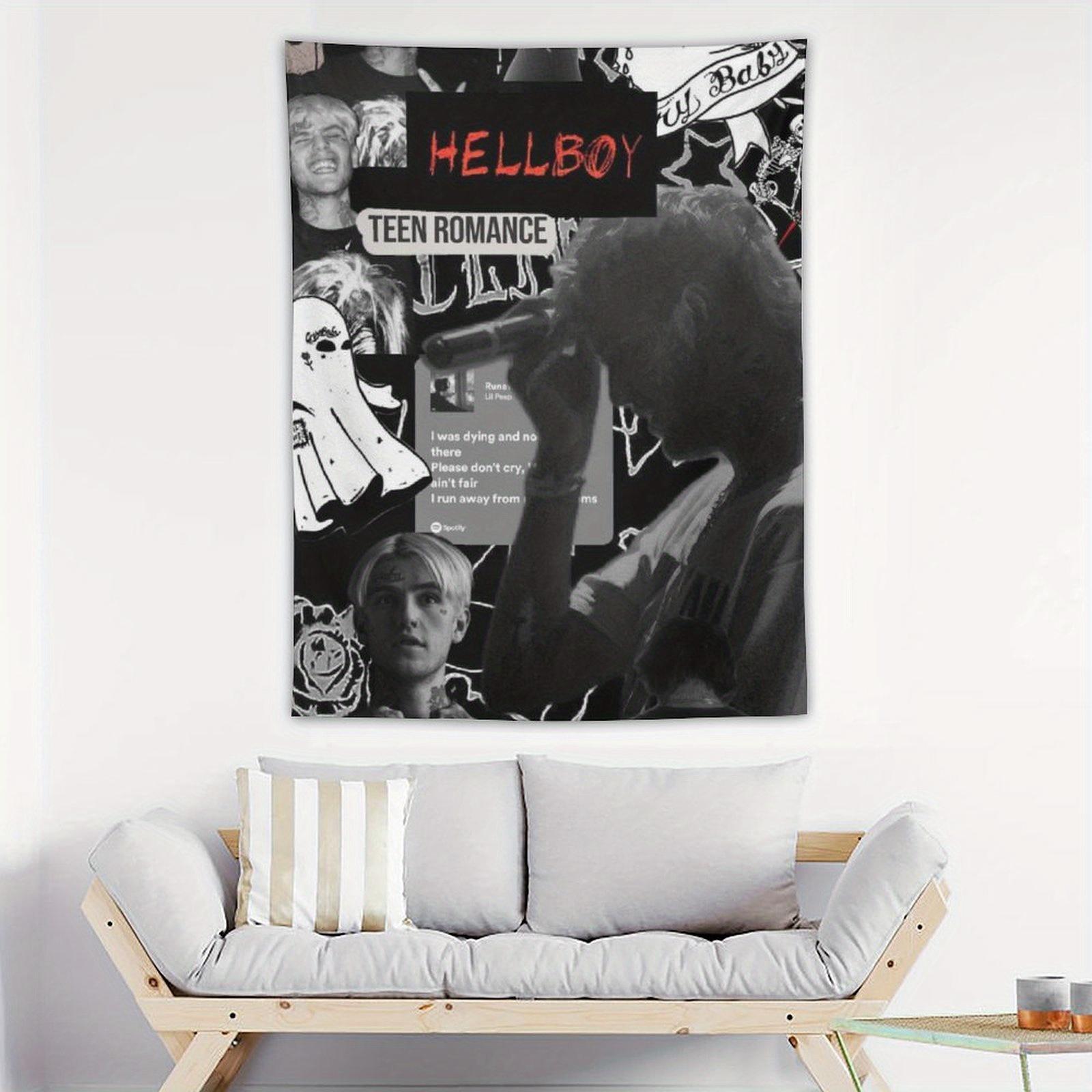 Edgy Art Tapestry Bold Design for Home Decor Adds Mysterious and Modern Charm and Drama Perfect for Trendsetters 74x94cm(29x37in)