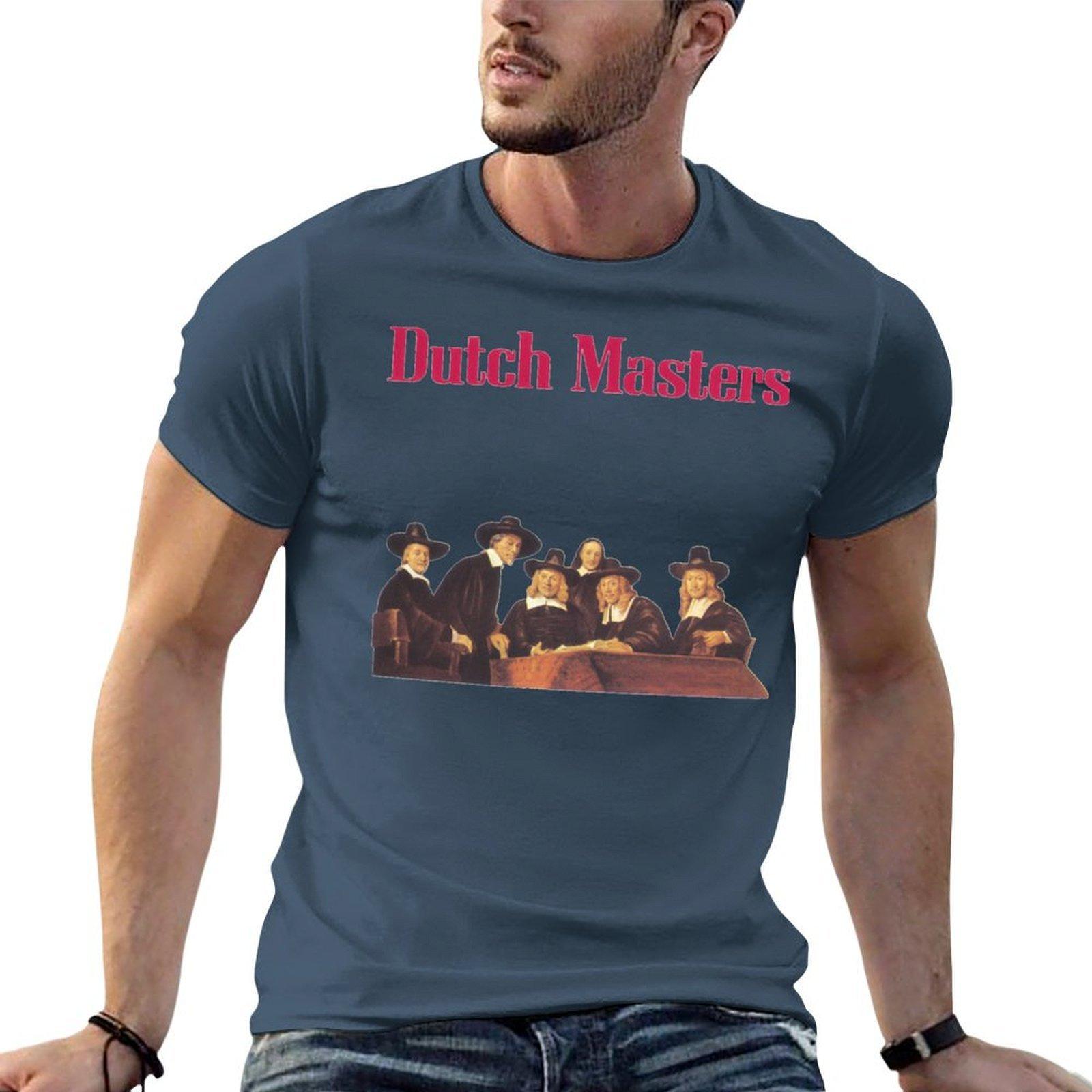 Dutch Masters Tshirt Casual Loose Daily Wear Tshirt S