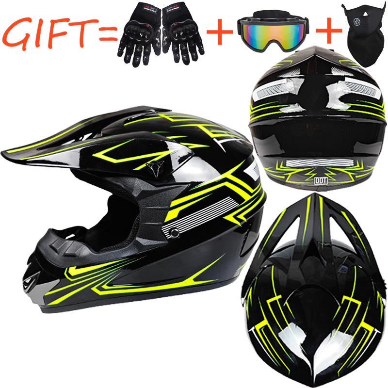 Unisex Four-Season Helmet Set: Off-Road Karting, Beach Car, Mountain Biking, Downhill