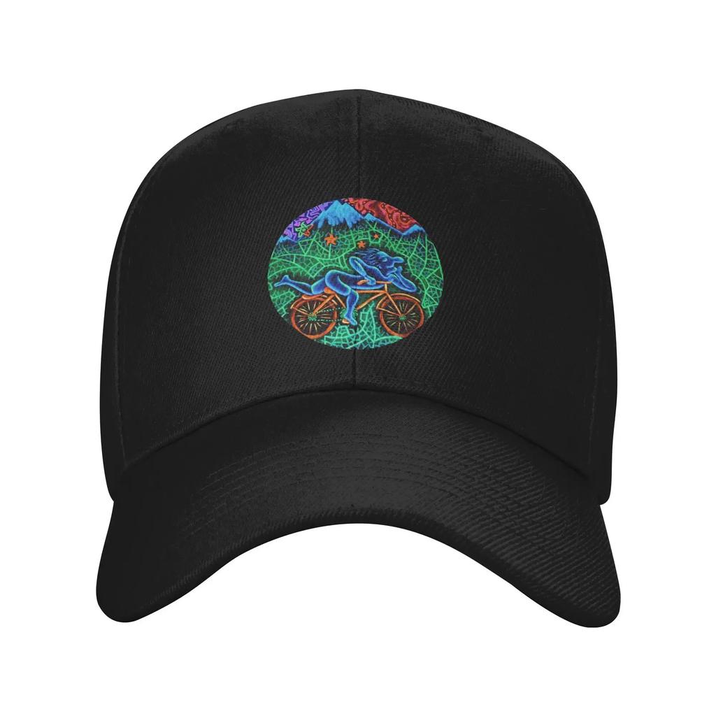 Cappellino da Baseball Giorno delle Biciclette Personalizzate 1943 per Uomo Donna Traspirante Albert Hofmann LSD Cappellino da Papà Sport