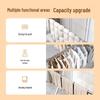 NICHUANG Telescopic Folding Stainless Steel Clothes Drying Rack