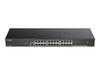 Commutateur - D-Link - DGS 1250-28X - 24 Ports Giga Smart - 4x10G SFP+ - Gestion Intelligente