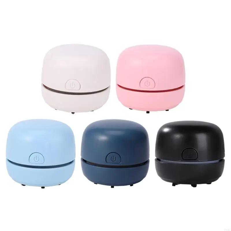 USB Rechargeable Mini Desktop Vacuum Cleaner Portable Cordless Table Dust Sweeper Household Office Desk Dust Cleaning Tool