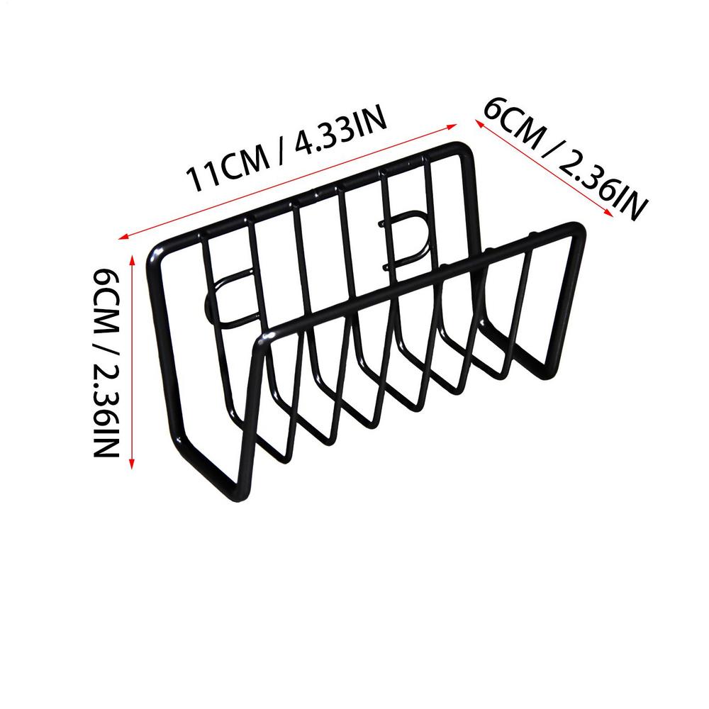 wall-mounted Dishcloth Sponge Drying Rack Stainless Steel Kitchen Cleaning sink drain rack Punch-free Dishcloth Drain Rack