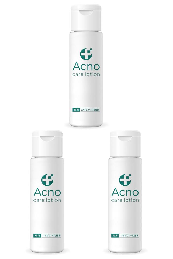 Acne and Acne Scar Care Medicated Lotion by Acno Contains 3 Active For Acne and Blemishes On the and Whole 150ml [Quasi-drug] Ingredients. Back,