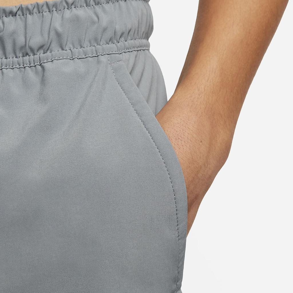 Nike Solid Color Drawstring Shorts With Logo Men Bottoms Grey DV9341-084