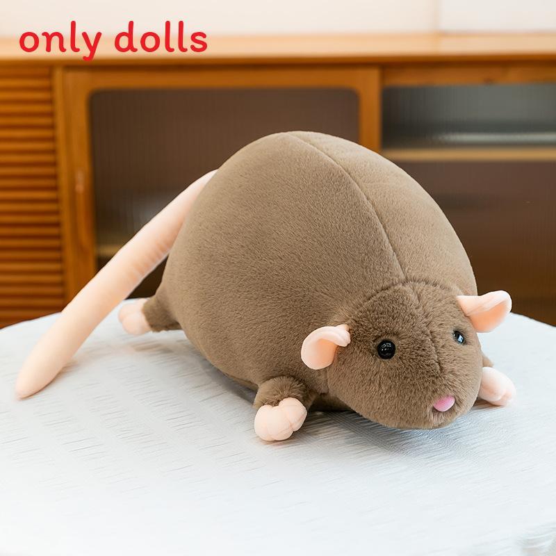 

Plush Cartoon Mouse Toy With Soft Pp Cotton For Kids Bedroom Decor 35cm