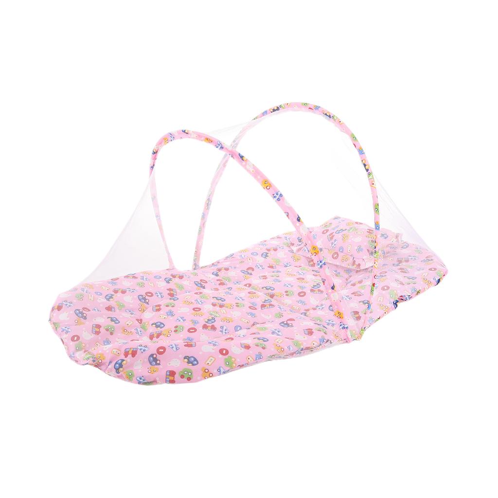 Baby Mosquito Net Bed Tent Kids Portable Folding Crib Cover Bassinet Mosquito Net Cover Breathable Foldable Cots Sun Shelter
