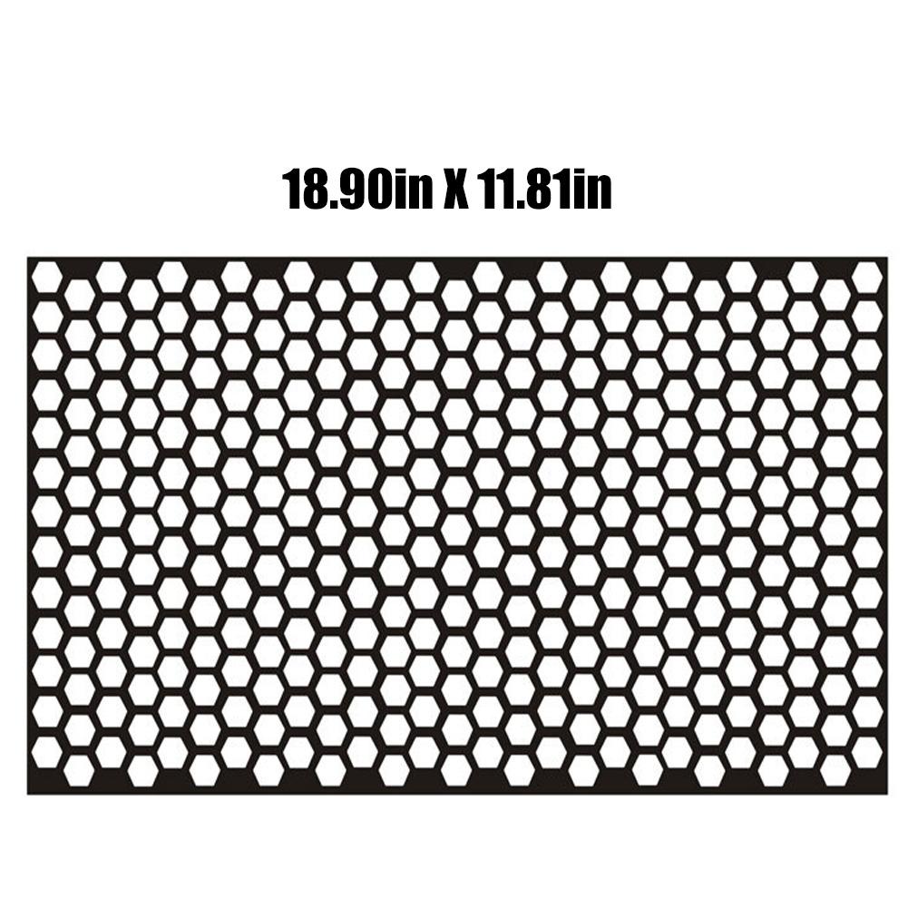 2Pc Car Taillight Honeycomb Sticker PVC Decals Sticker Rear Light Decoration Carbon Fiber Self Adhesive Car Exterior Accessories