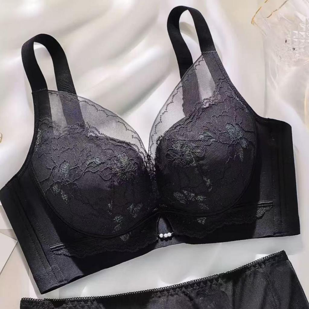 2025 Seamless Red Push-Up Bra & Panty Set: Wirefree, Adjustable, Enhances Small Chest, Comfortable for Women