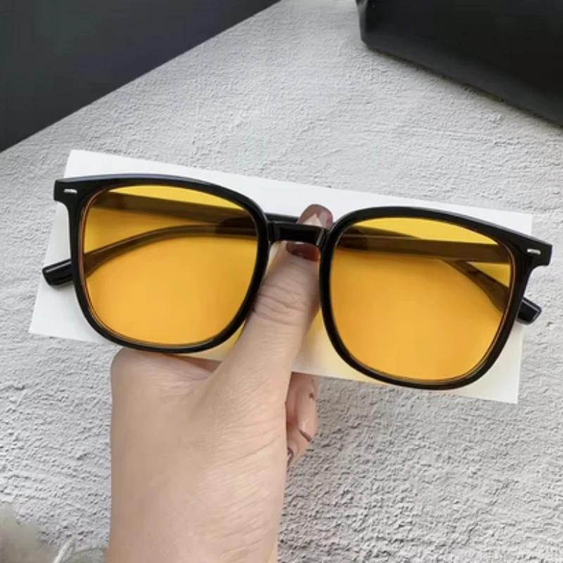 Nya Mode Solglasögon Herr Dam Lyxiga Fotokromatiska Solglasögon Snygga Kameleont Anti-bländning Körglasögon UV400