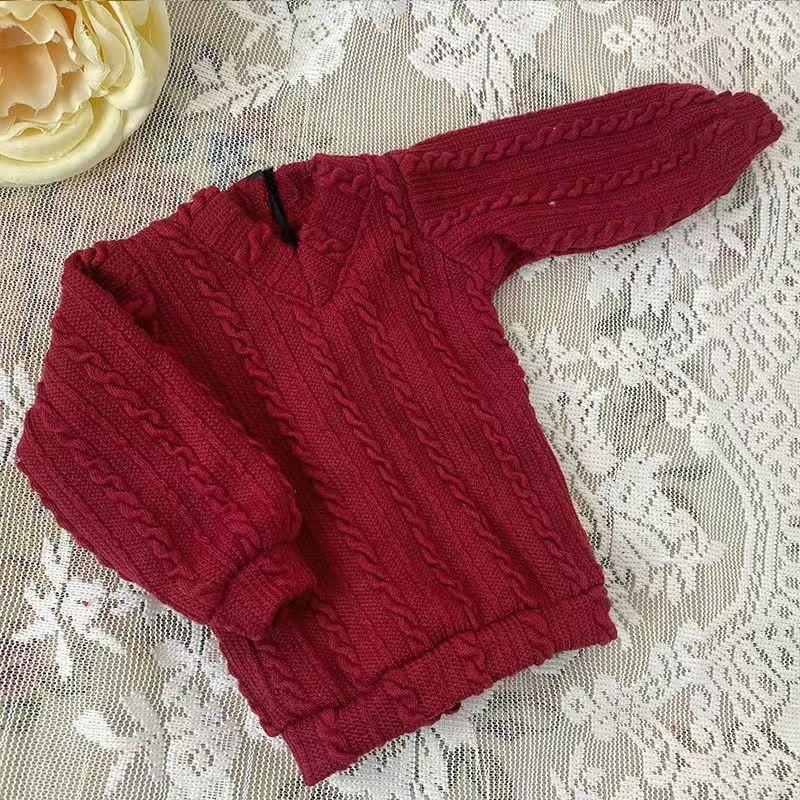 New 30/45/60cm Doll's Clothes for 1/3 1/4 1/6 Bjd Doll Loose Fitting Sweater Diy Girl Toys Dress Up Doll Accessories, No Doll