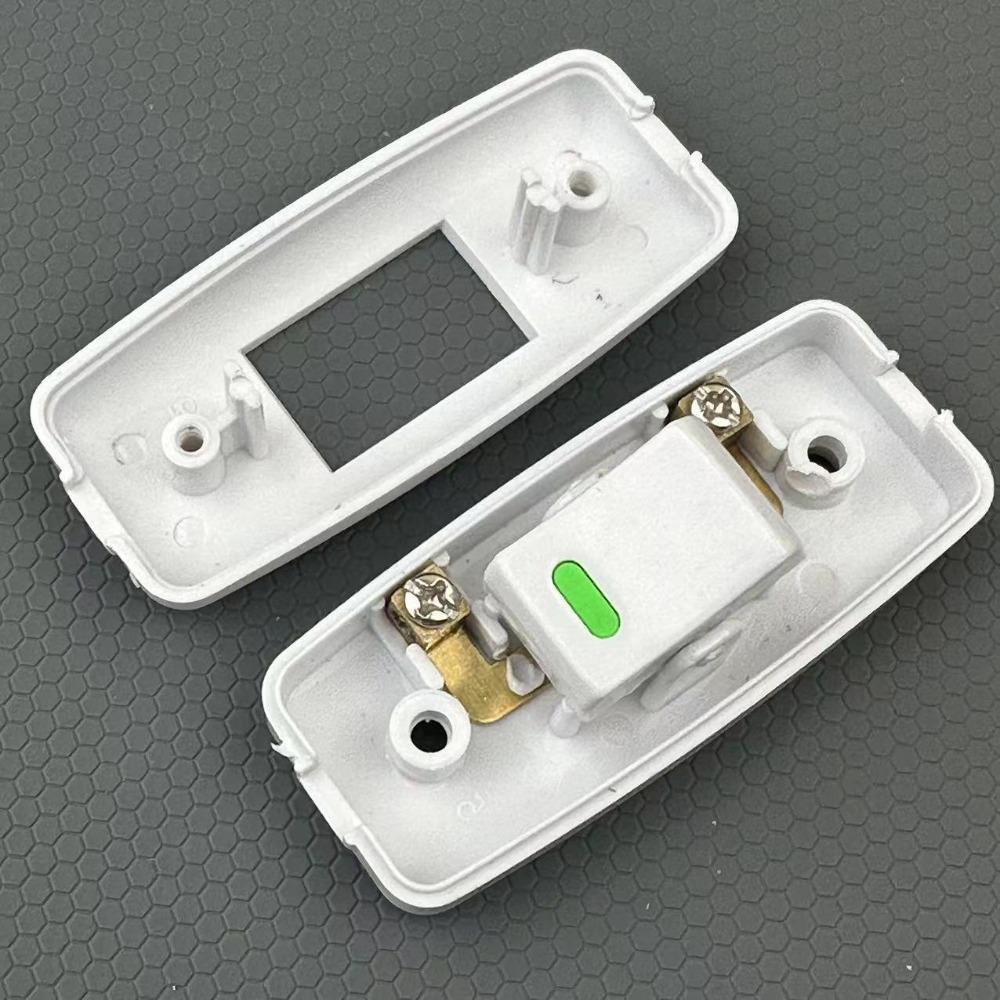 2pcs Square Boat Shape Switch Classic Wiring Switch Electrical Accessories Light Switch  Bedside